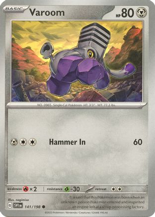 Varoom - 141/198 141 - [SV01 Scarlet & Violet Base Set]