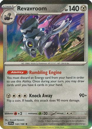Revavroom 142 - [SV01 Scarlet & Violet Base Set] Holofoil