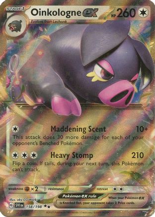 Oinkologne ex - 158/198 158 - [SV01 Scarlet & Violet Base Set] Holofoil