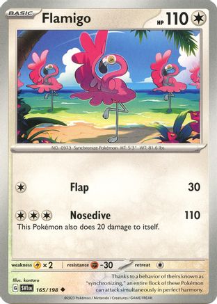 Flamigo 165 - [SV01 Scarlet & Violet Base Set] Reverse Holofoil