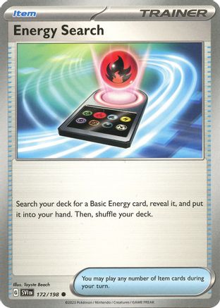 Energy Search 172 - [SV01 Scarlet & Violet Base Set] Reverse Holofoil