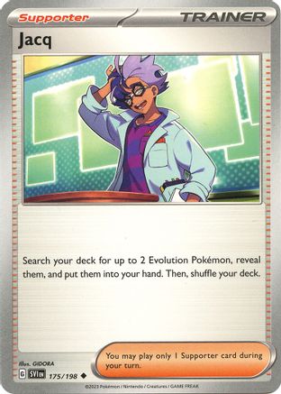 Jacq - 175/198 175 - [SV01 Scarlet & Violet Base Set] Reverse Holofoil