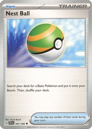 Nest Ball - 181/198 181 - [SV01 Scarlet & Violet Base Set] Reverse Holofoil