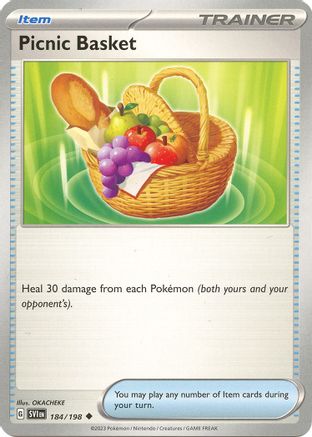 Picnic Basket 184 - [SV01 Scarlet & Violet Base Set] Reverse Holofoil