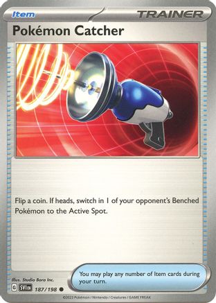 Pokemon Catcher 187 - [SV01 Scarlet & Violet Base Set] Reverse Holofoil