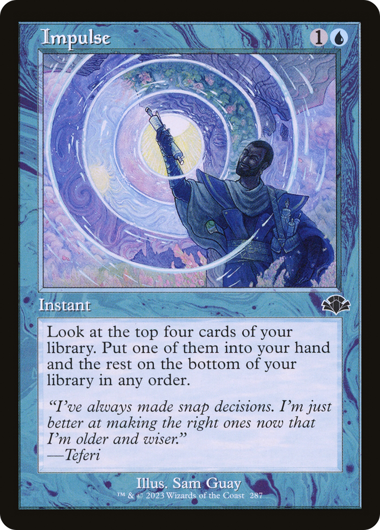 Impulse (DMR-287) [Dominaria Remastered] Foil