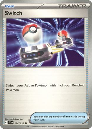 Switch 194 - [SV01 Scarlet & Violet Base Set] Reverse Holofoil