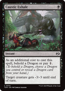 Caustic Exhale (TDM-074) [Tarkir: Dragonstorm] Foil