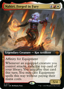 Nahiri, Forged in Fury (MAT-171) [March of the Machine: The Aftermath]: (Extended Art)