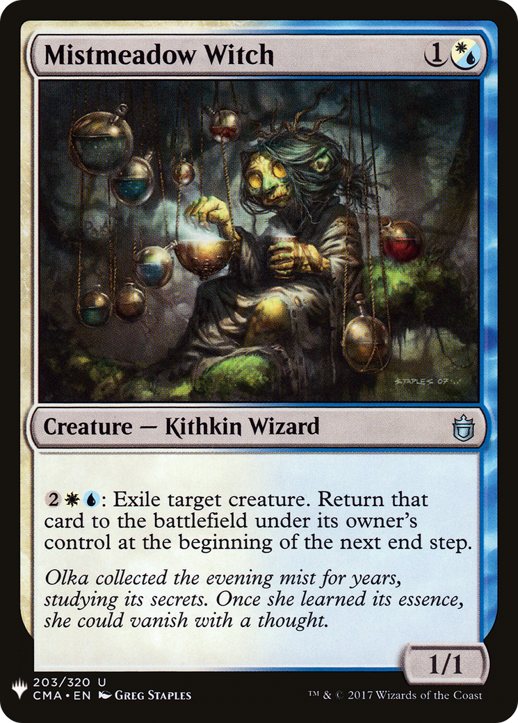 Mistmeadow Witch (CMA) (LIST-CMA-203) [The List]
