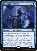 Champion of Wits (NCC-213) [New Capenna Commander]