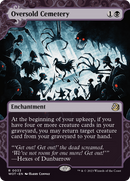 Oversold Cemetery (WOT-033) [Wilds of Eldraine: Enchanting Tales]: (Showcase) (Borderless) Foil