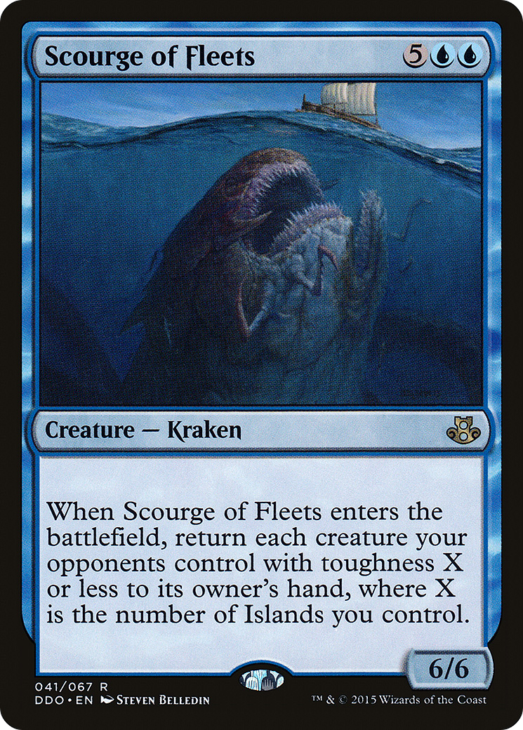 Scourge of Fleets (DDO-041) [Duel Decks: Elspeth vs. Kiora]