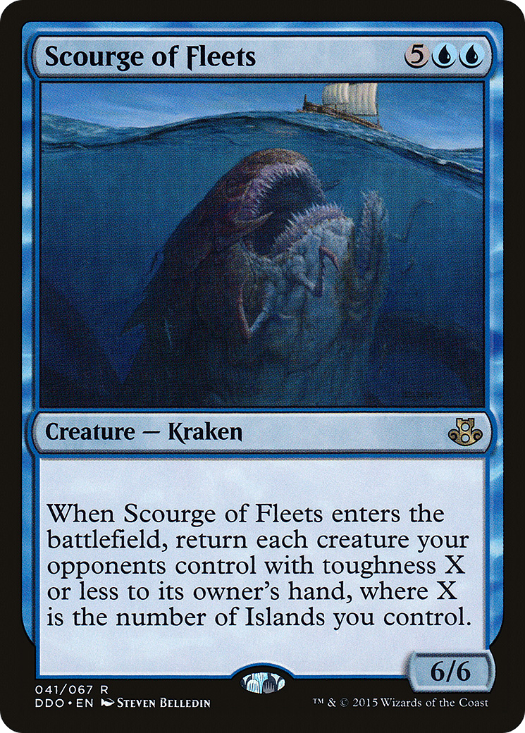 Scourge of Fleets (DDO-041) [Duel Decks: Elspeth vs. Kiora]