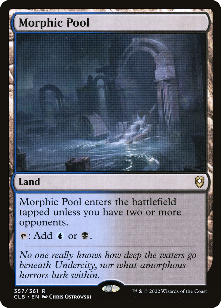 Morphic Pool (CLB-357) [Commander Legends: Battle for Baldur's Gate]