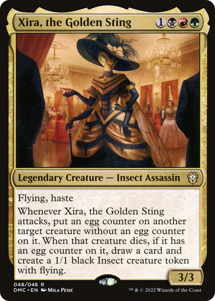 Xira, the Golden Sting (DMC-048) [Dominaria United Commander]