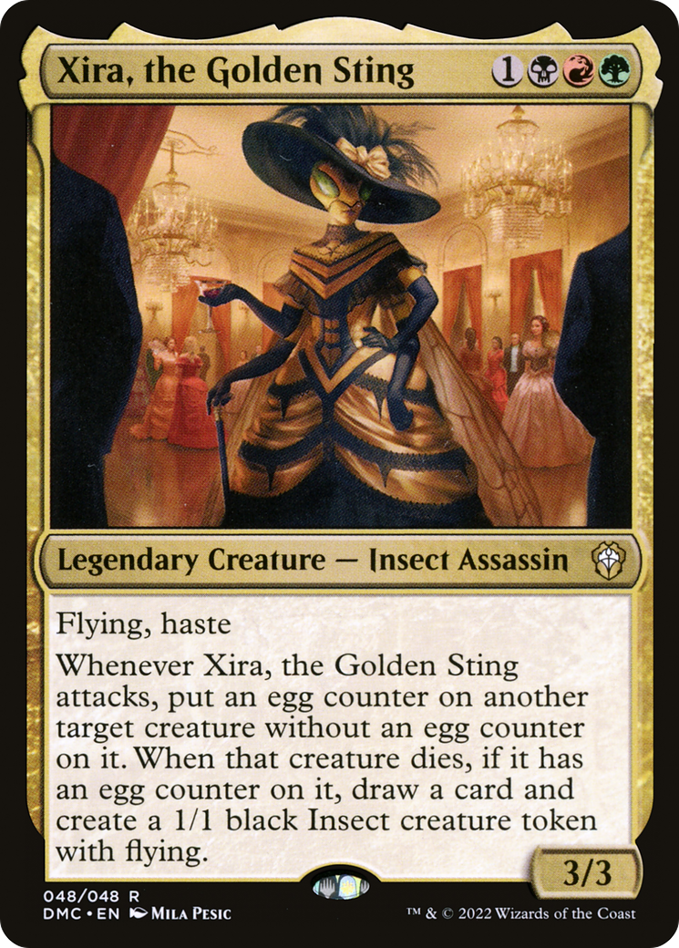 Xira, the Golden Sting (DMC-048) [Dominaria United Commander]