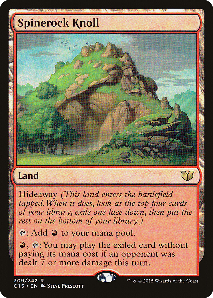 Spinerock Knoll (C15-309) [Commander 2015]