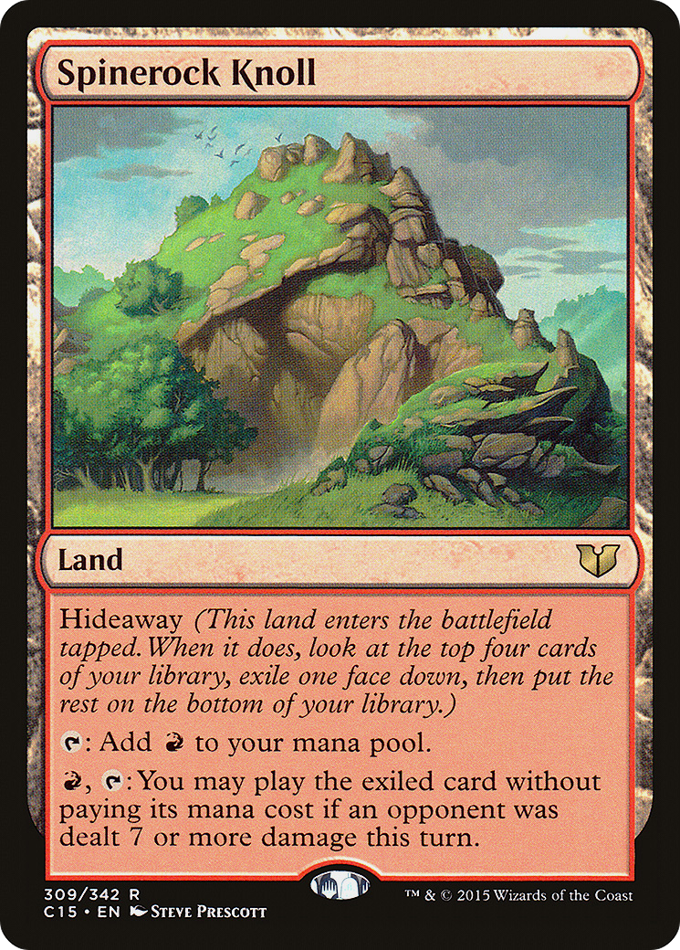Spinerock Knoll (C15-309) [Commander 2015]