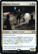 Maestros Diabolist (PRE-200) [Streets of New Capenna Promos] Foil