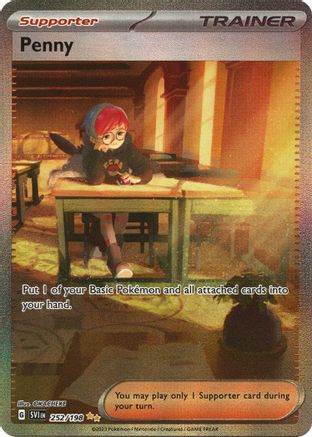 Penny - 252/198 252 - [SV01 Scarlet & Violet Base Set] Holofoil