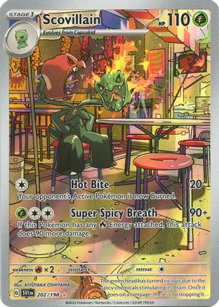 Scovillain - 202/198 202 - [SV01 Scarlet & Violet Base Set] Holofoil