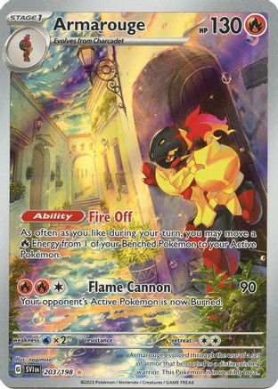 Armarouge - 203/198 203 - [SV01 Scarlet & Violet Base Set] Holofoil