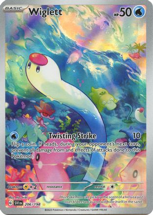 Wiglett - 206/198 206 - [SV01 Scarlet & Violet Base Set] Holofoil
