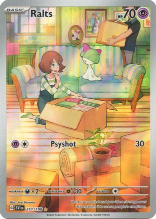 Ralts - 211/198 211 - [SV01 Scarlet & Violet Base Set] Holofoil