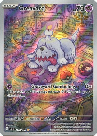 Greavard - 214/198 214 - [SV01 Scarlet & Violet Base Set] Holofoil