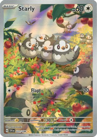 Starly - 221/198 221 - [SV01 Scarlet & Violet Base Set] Holofoil
