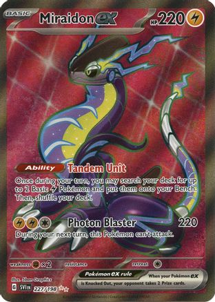 Miraidon ex - 227/198 227 - [SV01 Scarlet & Violet Base Set] Holofoil