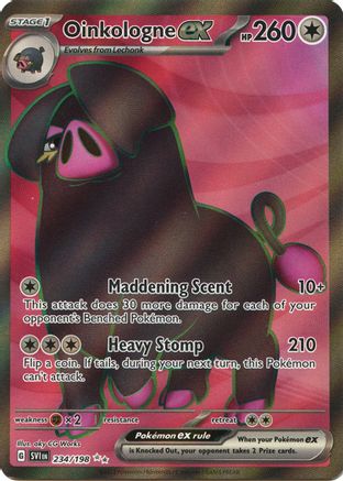 Oinkologne ex - 234/198 234 - [SV01 Scarlet & Violet Base Set] Holofoil