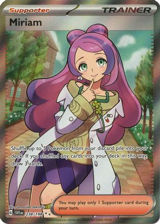 Miriam - 238/198 238 - [SV01 Scarlet & Violet Base Set] Holofoil