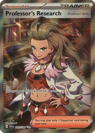 Professor's Research - 240/198 240 - [SV01 Scarlet & Violet Base Set] Holofoil