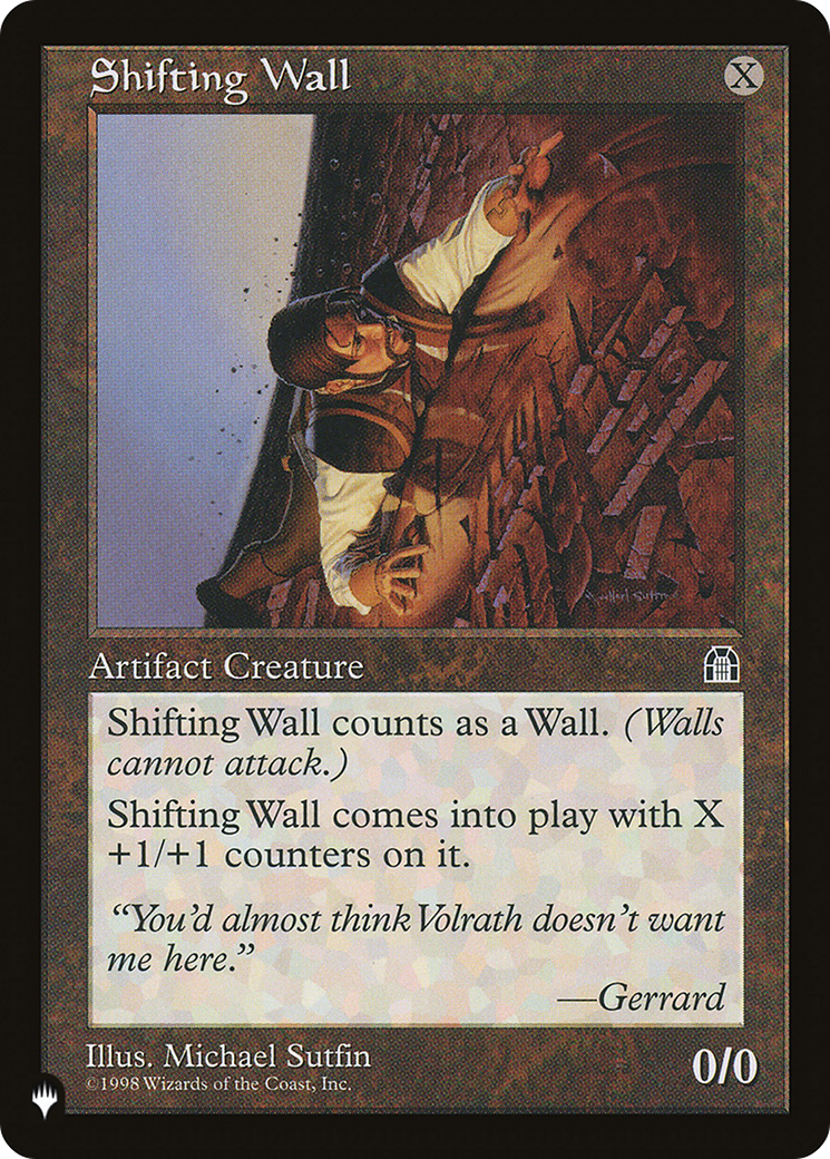 Shifting Wall (LIST-STH-140) [The List]