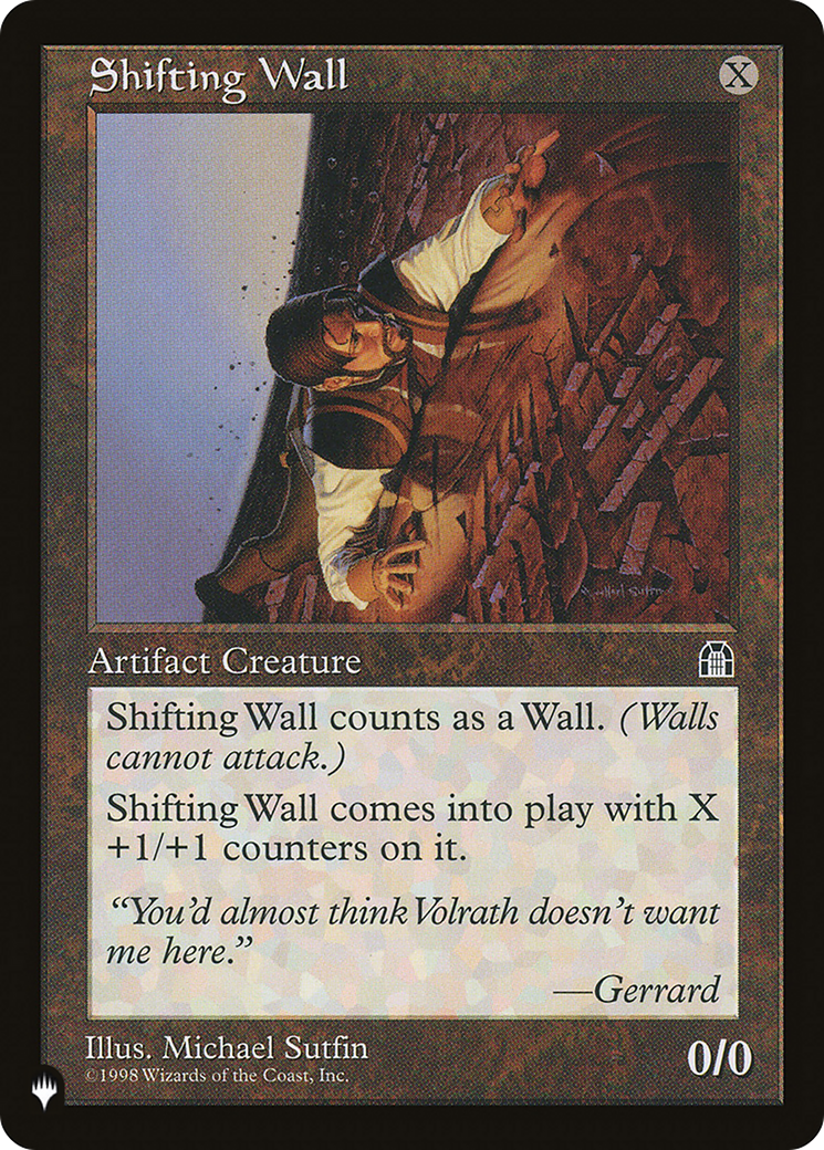 Shifting Wall (LIST-STH-140) [The List]