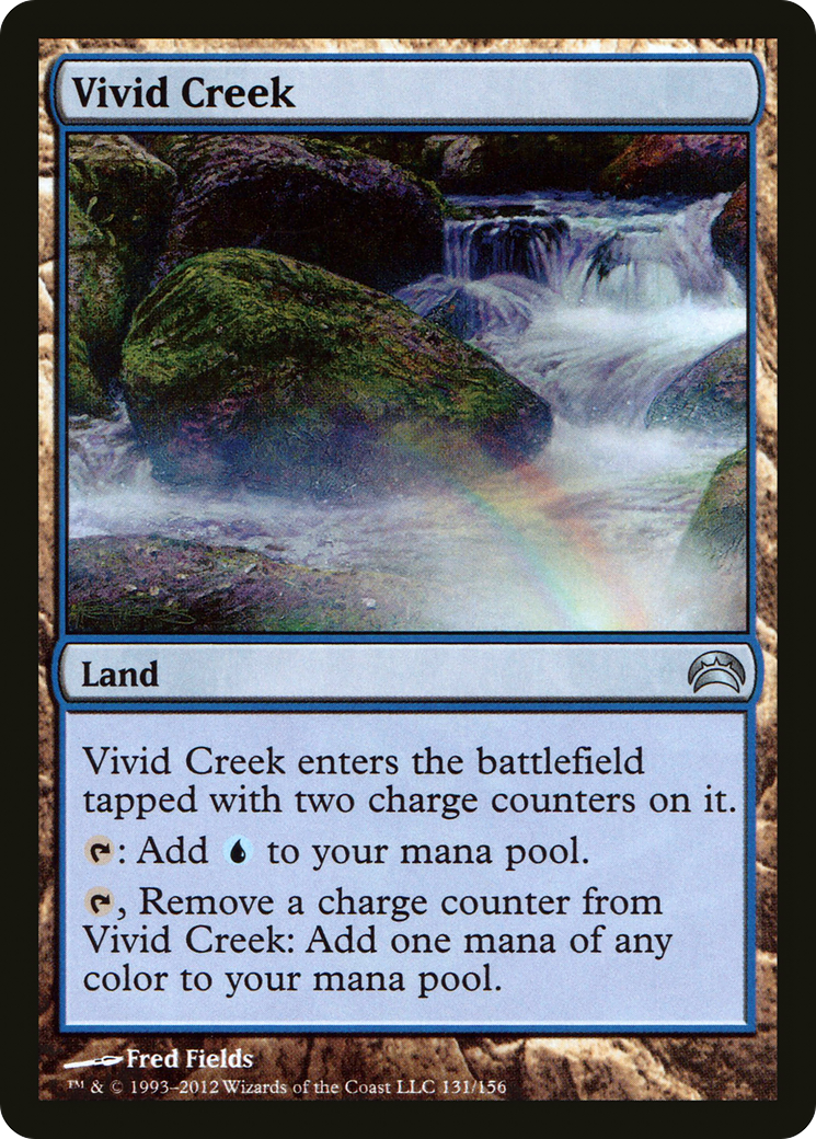 Vivid Creek (PC2-131) [Planechase 2012] Foil