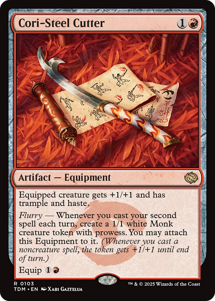 Cori-Steel Cutter (TDM-103) [Tarkir: Dragonstorm]