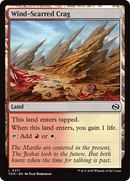 Wind-Scarred Crag (TDM-271) [Tarkir: Dragonstorm] Foil