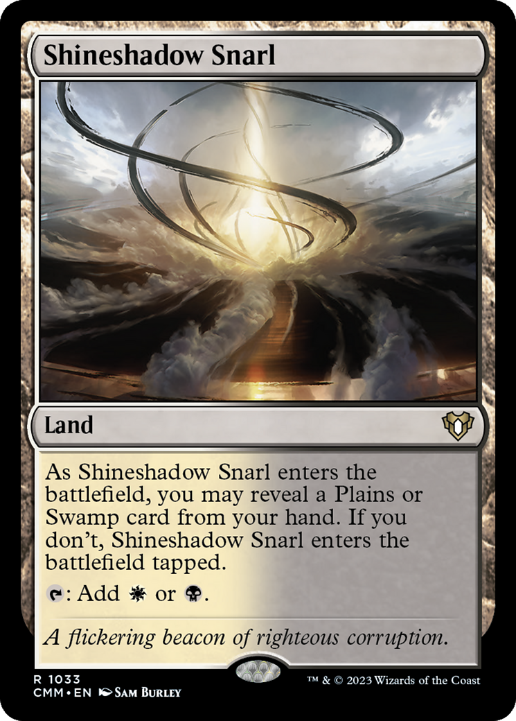 Shineshadow Snarl (CMM-1033) [Commander Masters]