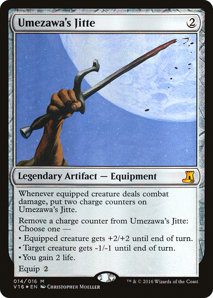 Umezawa's Jitte (V16-014) [From the Vault: Lore] Foil