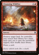 Cleansing Wildfire (ZNR-137) [Zendikar Rising] Foil