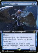 Serum Sovereign (ONE-410) [Phyrexia: All Will Be One]: (Extended Art)