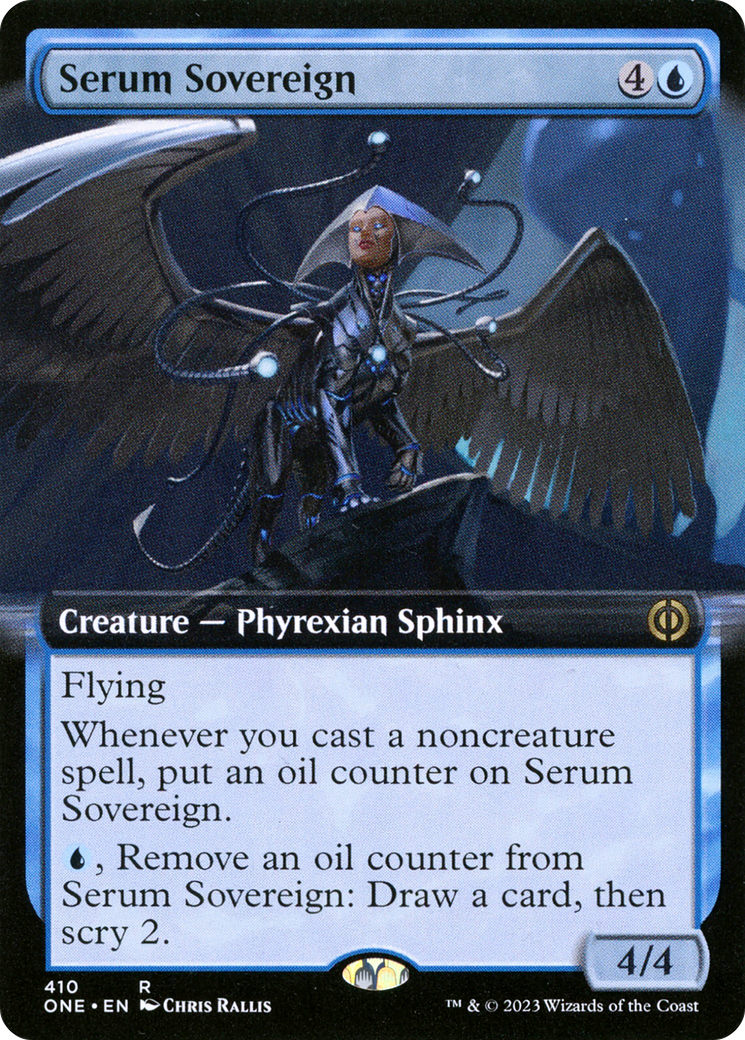 Serum Sovereign (ONE-410) [Phyrexia: All Will Be One]: (Extended Art)