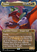 Tiamat (Borderless) (AFR-298) (Borderless) [Adventures in the Forgotten Realms]