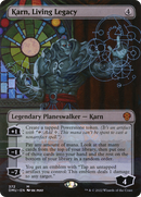 Karn, Living Legacy (Borderless) (DMU-372) [Dominaria United]