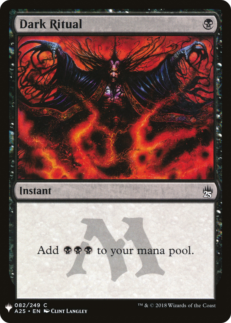 Dark Ritual (LIST-A25-82) [The List]