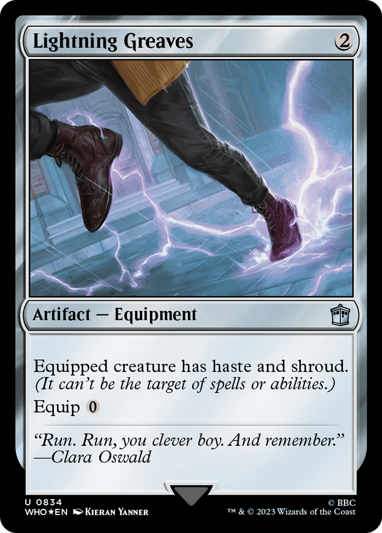 Lightning Greaves (WHO-834) [Doctor Who] Foil