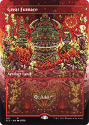Great Furnace (SLD-303) (Borderless) [Secret Lair Drop]